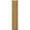Ekena Millwork 5 1/2-in W x 18-in D x 26-in H Funston Slat Rough Cedar Woodgrain TimberThane Outlooker, Primed Tan OUTUR055X18X26FST24RCPR - alternate 4
